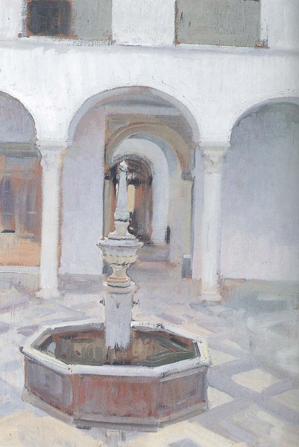 Atrium fountain